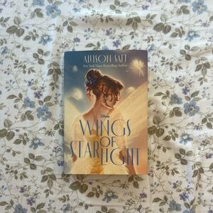 Disney Wings of Starlight Book with Blue and Gold Cover
